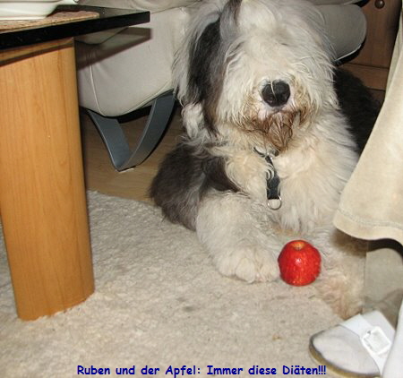 Ruben und der Apfel: Immer diese Diäten!!!